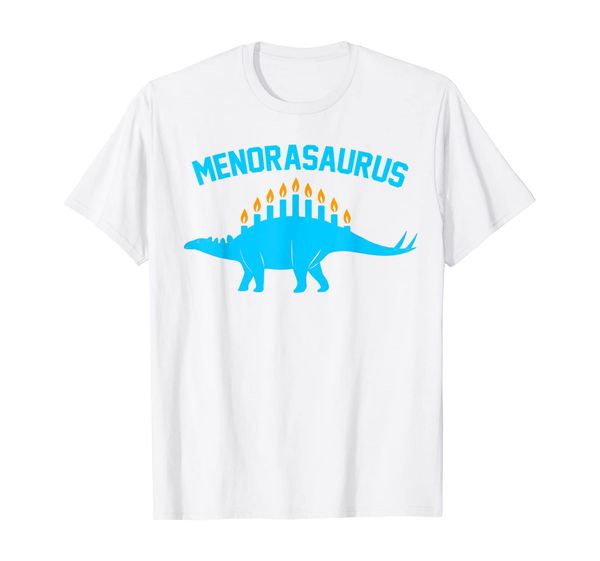 menorasaurus hanukkah dinosaur stegosaurus menorah candles t-shirt, White;black
menorasaurus hanukkah dinosaur stegosaurus menorah candles t-shirt, White;black
