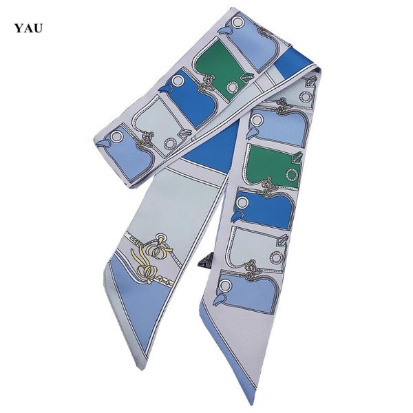 scarves small silk scarf for women 2021 print handle bag ribbons brand fashion head long skinny wholesale, Blue;gray
scarves small silk scarf for women 2021 print handle bag ribbons brand fashion head long skinny wholesale, Blue;gray