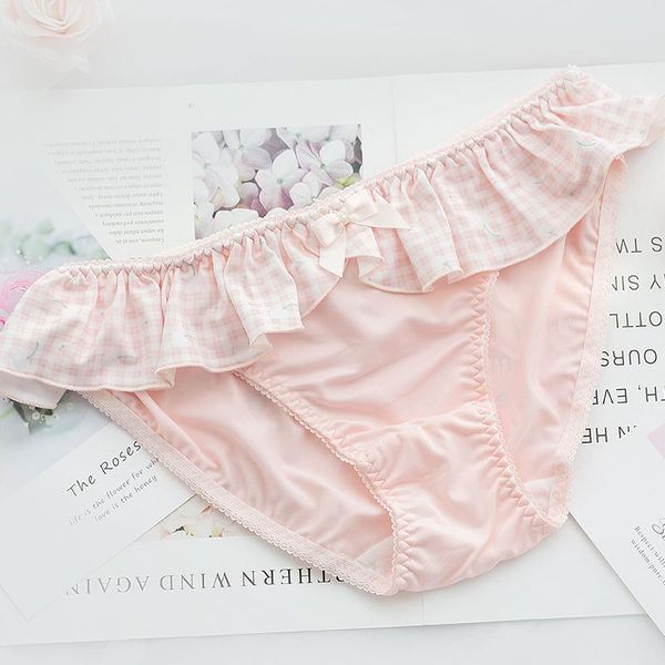 women's panties comfortable milk shreds briefs underwear ladies cute fresh cherry low waist fruit pink grid sweet girl kawaii underpant, Black;pink
women's panties comfortable milk shreds briefs underwear ladies cute fresh cherry low waist fruit pink grid sweet girl kawaii underpant, Black;pink