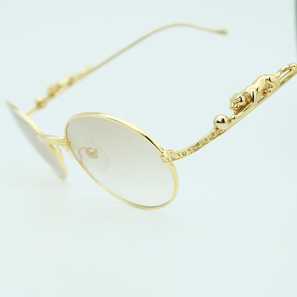 designer glasses rhinestone metal men luxury designer oval panthere limited gold sunglasses mens carter sun glasses, White;black
designer glasses rhinestone metal men luxury designer oval panthere limited gold sunglasses mens carter sun glasses, White;black