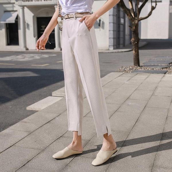 women's pants & capris realeft spring summer korean ol style women formal harem with belt high waist elegant office lady ankle-length, Black;white
women's pants & capris realeft spring summer korean ol style women formal harem with belt high waist elegant office lady ankle-length, Black;white