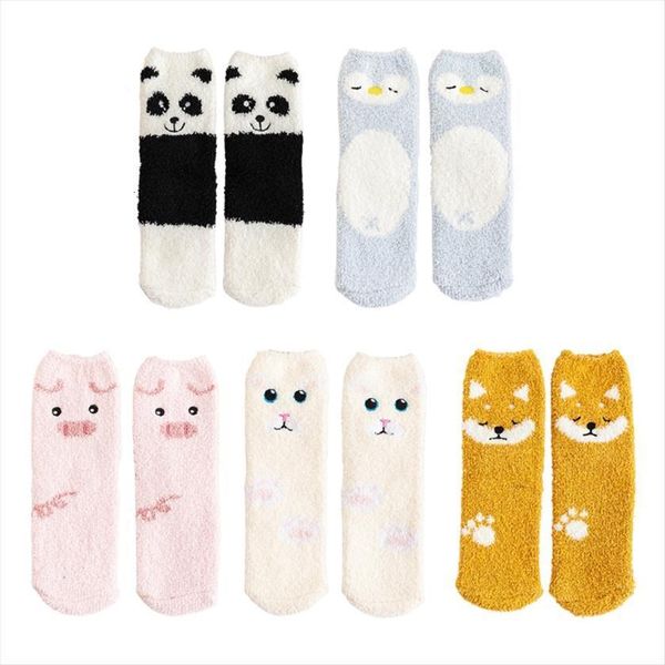 winter thicken coral velvet fuzzy womenpant slipper crew socks cute cartoon animal j lx9e, White
winter thicken coral velvet fuzzy womenpant slipper crew socks cute cartoon animal j lx9e, White