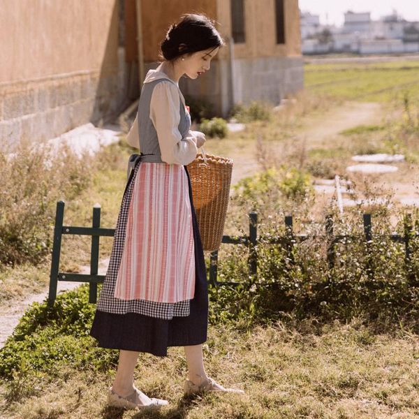 casual dresses 2021 fashion women's clothing square collar vintage patchwork dress women, Black;gray
casual dresses 2021 fashion women's clothing square collar vintage patchwork dress women, Black;gray