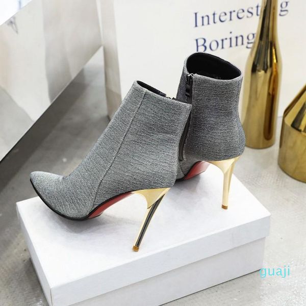 boots big size 9 10 11 12 women shoes ankle for ladies woman winter side zipper tapered heel 6178, Black
boots big size 9 10 11 12 women shoes ankle for ladies woman winter side zipper tapered heel 6178, Black