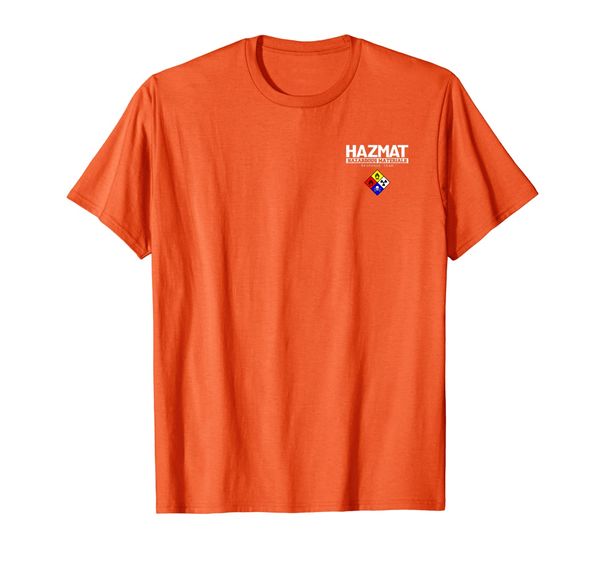 HAZMAT Hazardous Material Response Team Technician T-shirt, Mainly pictures