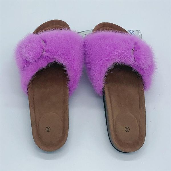 slippers pantoufles a la mode lady de luxe en fourrure vison vente chaude europe, Black
slippers pantoufles a la mode lady de luxe en fourrure vison vente chaude europe, Black