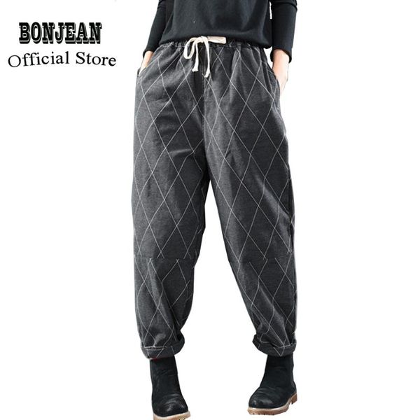 women's pants & capris women cotton-padded bottoms trousers for ladies long loose oversized thick fashion casual vintage autumn winter, Black;white
women's pants & capris women cotton-padded bottoms trousers for ladies long loose oversized thick fashion casual vintage autumn winter, Black;white