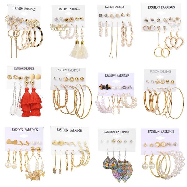 hoop & huggie retro imitation pearl love cross leaf earring set women 2021 fashion golden metal tassel hanging earrings girl jewelry gift, Golden;silver
hoop & huggie retro imitation pearl love cross leaf earring set women 2021 fashion golden metal tassel hanging earrings girl jewelry gift, Golden;silver