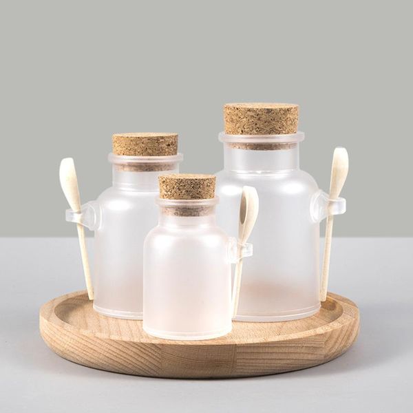 storage bottles & jars scrub bath salt abs bottle sealed jar wooden spoon soft cork ser frosted seal refillable maskpowderjar
storage bottles & jars scrub bath salt abs bottle sealed jar wooden spoon soft cork ser frosted seal refillable maskpowderjar