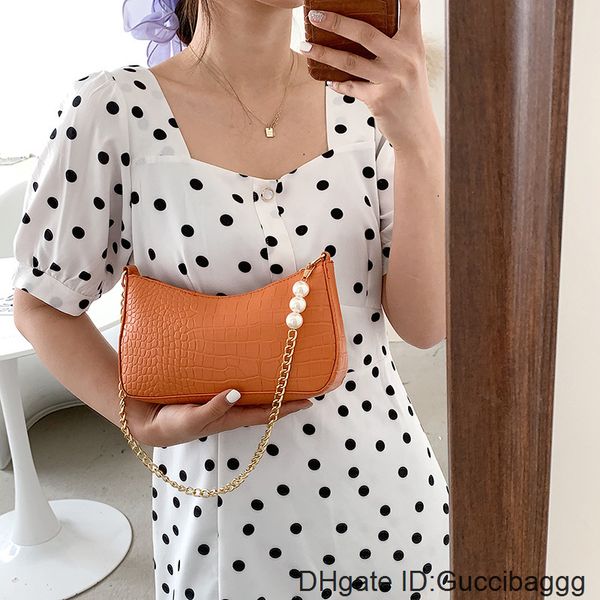 womens bag 2021 spring and summer latest flow fashion shoulder casual pearl chain armpits under the ocean air texture cross-package tie
womens bag 2021 spring and summer latest flow fashion shoulder casual pearl chain armpits under the ocean air texture cross-package tie