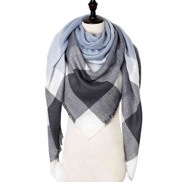 scarves womens cashmere scarf, plaid, designer shawl, triangle, pashmina, 140x140x210cm, winter series, Blue;gray
scarves womens cashmere scarf, plaid, designer shawl, triangle, pashmina, 140x140x210cm, winter series, Blue;gray
