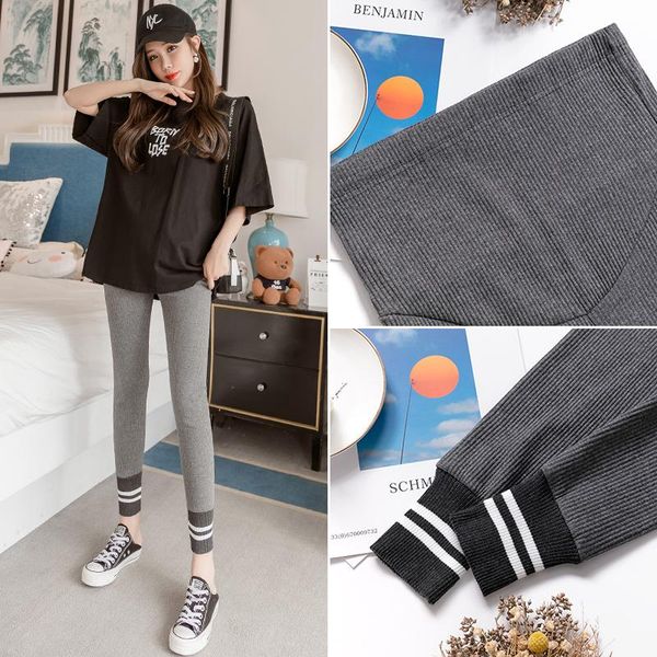 pregnant women spring and autumn abdominal casual pants striped hem patchwork knittin cotton belly trousers skinny leggings maternity bottom, White
pregnant women spring and autumn abdominal casual pants striped hem patchwork knittin cotton belly trousers skinny leggings maternity bottom, White