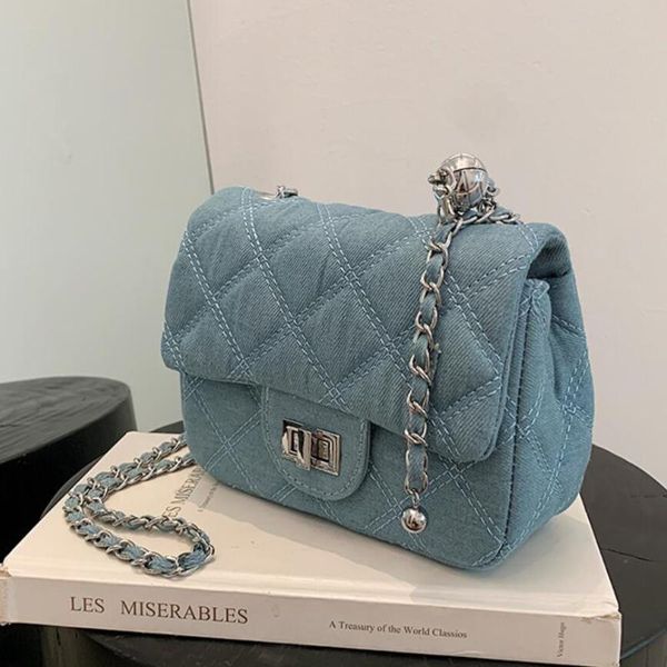 evening bags lattice flap crossbody bag 2021 fashion high-quality denim women's designer handbag chain shoulder messenger phone purse
evening bags lattice flap crossbody bag 2021 fashion high-quality denim women's designer handbag chain shoulder messenger phone purse