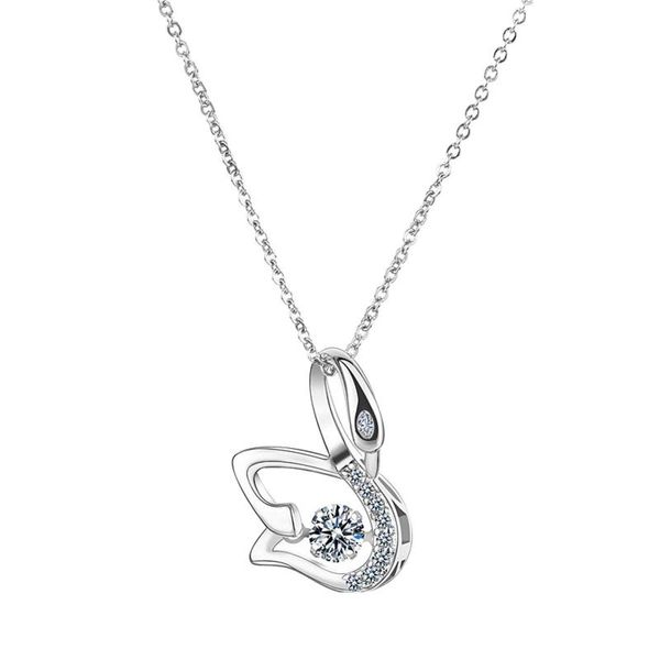 chains women's fashion trendy jewelry collares luxurious twinkling heart necklace beating crystal chain valentine's day gift para, Silver
chains women's fashion trendy jewelry collares luxurious twinkling heart necklace beating crystal chain valentine's day gift para, Silver