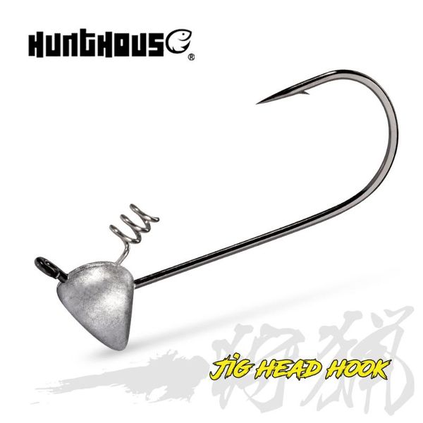 fishing hooks hunthouse 3.5g 5g 6.5g 4pcs/bag shaky head jigs soft hook flat-faced shakey jig tackle for lure accessories
fishing hooks hunthouse 3.5g 5g 6.5g 4pcs/bag shaky head jigs soft hook flat-faced shakey jig tackle for lure accessories