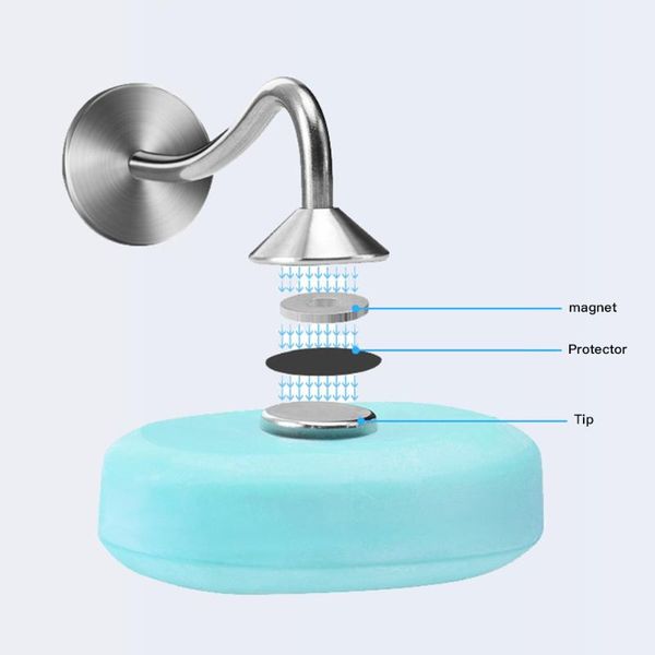 stainless steel magnetic soap holder durable wall-mounted draining rack shower tray home el bathroom supplies dishes
stainless steel magnetic soap holder durable wall-mounted draining rack shower tray home el bathroom supplies dishes
