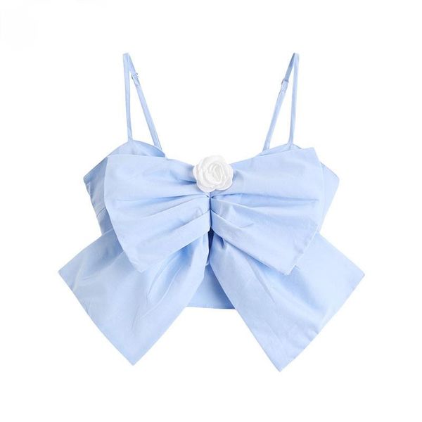 women's tanks & camis women light blue bow short tank square collar sleeveless fashion tide spring summer for, White
women's tanks & camis women light blue bow short tank square collar sleeveless fashion tide spring summer for, White