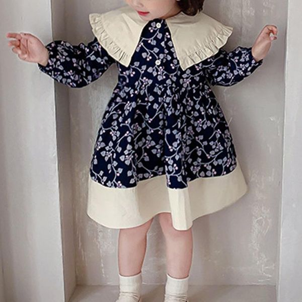 girl's dresses girls 2021 fashion lapel floral children's dress autumn kids clothing baby long-sleeve princess, Red;yellow
girl's dresses girls 2021 fashion lapel floral children's dress autumn kids clothing baby long-sleeve princess, Red;yellow