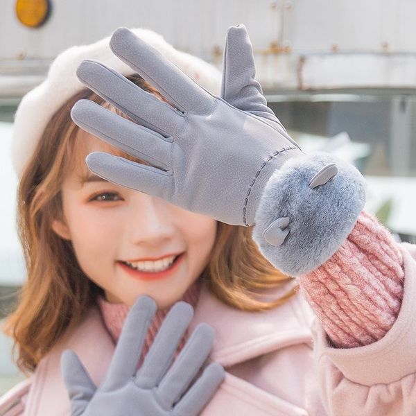 five fingers gloves est winter women cashmere fashion full finger touch screen warm mittens wool elegant gift, Blue;gray
five fingers gloves est winter women cashmere fashion full finger touch screen warm mittens wool elegant gift, Blue;gray