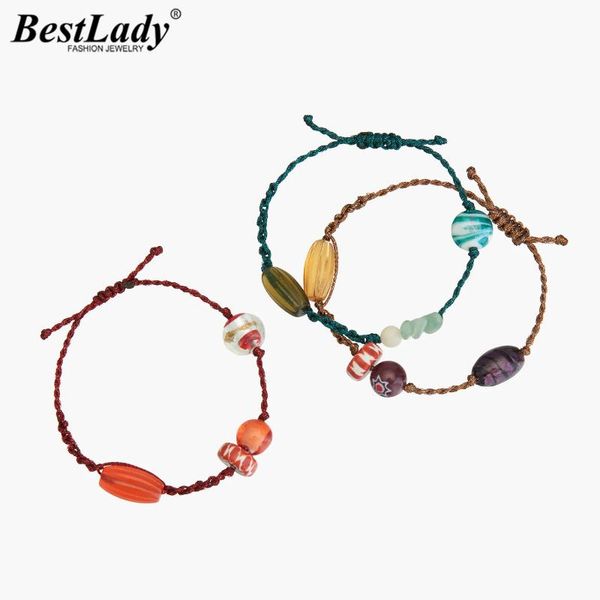 lady fashion pack of bracelet for women boho woven adjustable nature stone rope chain charm bangle jewelry gifts bracelets, Golden;silver
lady fashion pack of bracelet for women boho woven adjustable nature stone rope chain charm bangle jewelry gifts bracelets, Golden;silver