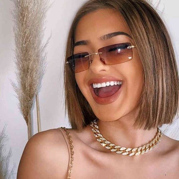 mens sunglasses rimless alloy small square sunglasses for women vintage ins gradient clear sun glasses female uv400 shades hip hop eyewear, White;black
mens sunglasses rimless alloy small square sunglasses for women vintage ins gradient clear sun glasses female uv400 shades hip hop eyewear, White;black