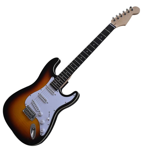 factory outlet-6 strings tobacco sunburst electric guitar with flame maple veneer,rosewood fretboard
factory outlet-6 strings tobacco sunburst electric guitar with flame maple veneer,rosewood fretboard
