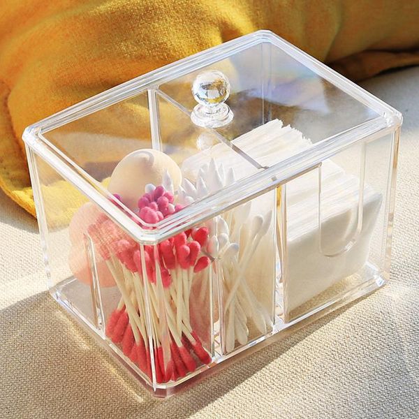 storage boxes & bins acrylic makeup organizer cotton swabs qtip container cosmetic pad jewelry box(empty box)
storage boxes & bins acrylic makeup organizer cotton swabs qtip container cosmetic pad jewelry box(empty box)