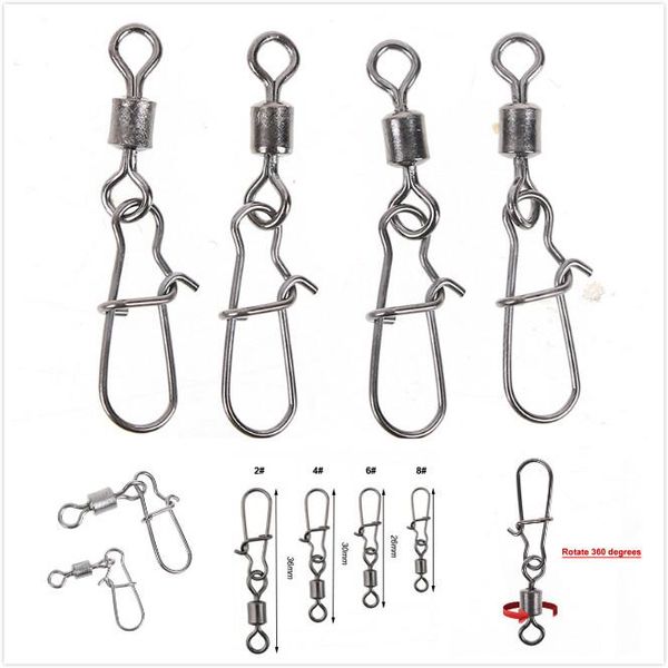 200pcs/pack stainless rolling swivel with nice snap ms&zq hooks lure fishing connector pin bearing swivels snaps tackle
200pcs/pack stainless rolling swivel with nice snap ms&zq hooks lure fishing connector pin bearing swivels snaps tackle