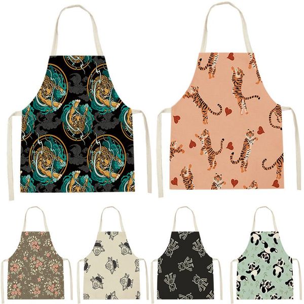 aprons animal pattern floral print sleeveless apron children's cleaning home men's and women's anti-fouling kitchen waist bib
aprons animal pattern floral print sleeveless apron children's cleaning home men's and women's anti-fouling kitchen waist bib