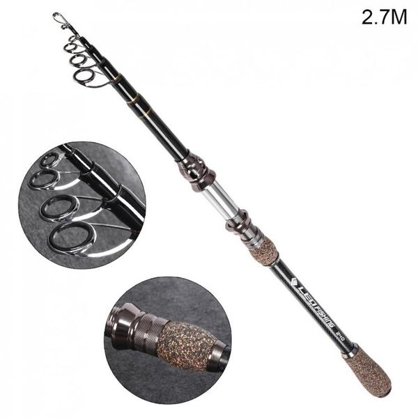 2.7m carbon 5 section ultra light travel fiber fishing pole lure tackle rod spinning boat rods
2.7m carbon 5 section ultra light travel fiber fishing pole lure tackle rod spinning boat rods