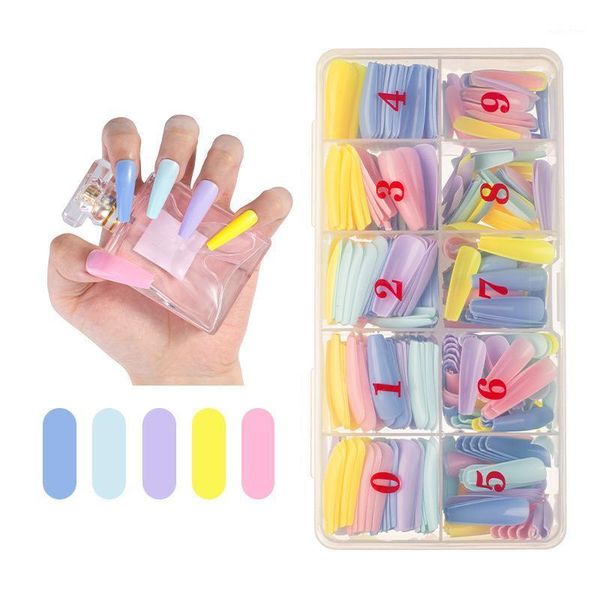 500pcs candy colors long ballerina fake nails natural coffin press on false nail art tips abs full cover decor manicure1, Red;gold
500pcs candy colors long ballerina fake nails natural coffin press on false nail art tips abs full cover decor manicure1, Red;gold