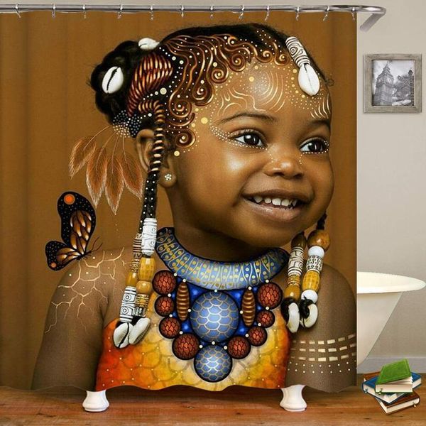 shower curtains afro girls black african art american curtain waterproof polyester fabric with 12 hooks
shower curtains afro girls black african art american curtain waterproof polyester fabric with 12 hooks