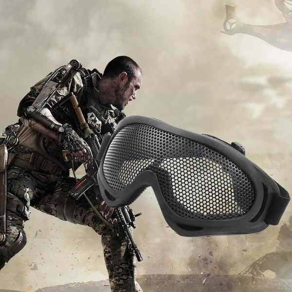 outdoor eyewear iron mesh high density goggles cycling comfort eye glasses safety tactical country protection f7n5
outdoor eyewear iron mesh high density goggles cycling comfort eye glasses safety tactical country protection f7n5