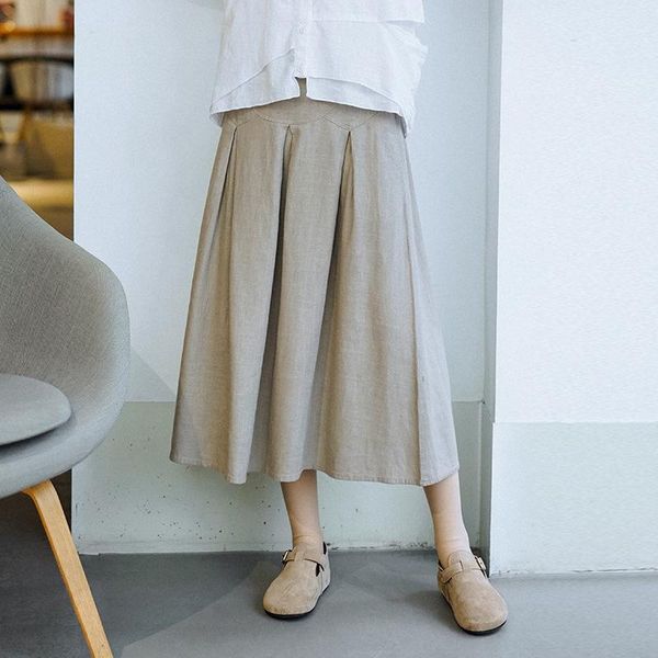 skirts johnature 2021 spring cotton linen women high waist solid color pockets a-line vintage clothing soft, Black
skirts johnature 2021 spring cotton linen women high waist solid color pockets a-line vintage clothing soft, Black