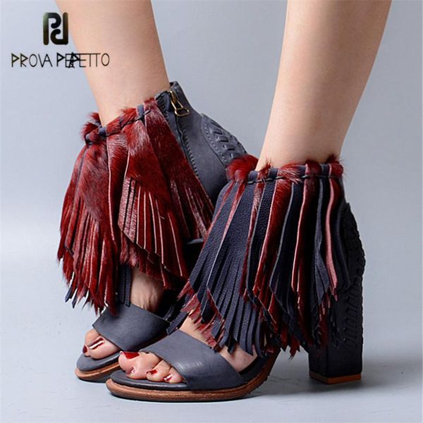 prova perfetto genuine leather horsehair women summer sandals tassels chunky high heels gladiator sandal fringed pumps, Black
prova perfetto genuine leather horsehair women summer sandals tassels chunky high heels gladiator sandal fringed pumps, Black