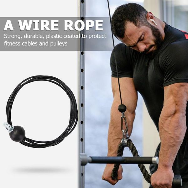 accessories 2.5m gym cable wire rope heavy duty lifting steel for home training fitness pulley biceps trainning
accessories 2.5m gym cable wire rope heavy duty lifting steel for home training fitness pulley biceps trainning