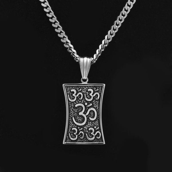 pendant necklaces men hiphop yoga logo fashion stainless steel 27.5inch long chain vintage necklace hip hop jewelry, Silver
pendant necklaces men hiphop yoga logo fashion stainless steel 27.5inch long chain vintage necklace hip hop jewelry, Silver
