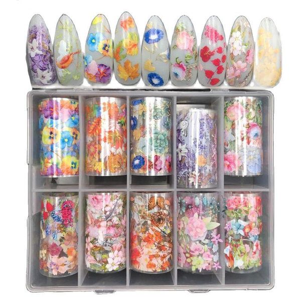 stickers & decals 10 rolls 4x100 cm flower nail foil roses art transfer floral foils | spring summer, Black
stickers & decals 10 rolls 4x100 cm flower nail foil roses art transfer floral foils | spring summer, Black