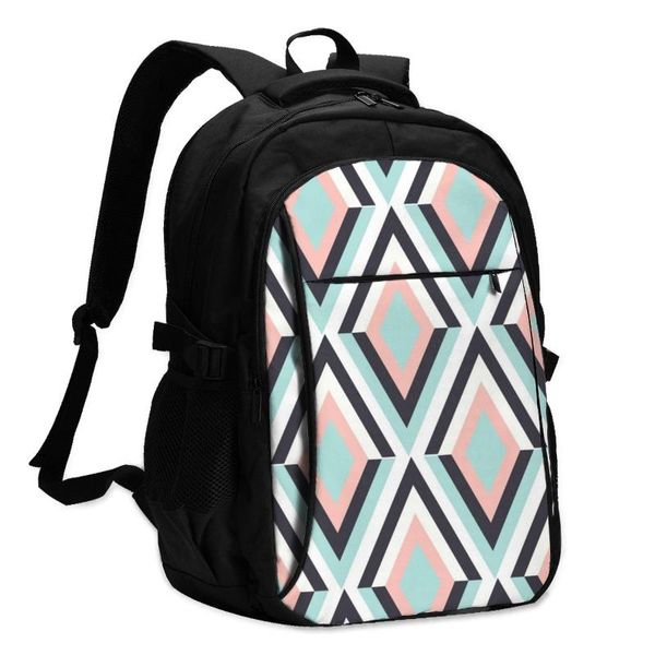 backpack usb charging lapwomen's for teenage students girls school ethnic geometry travel bagpack
backpack usb charging lapwomen's for teenage students girls school ethnic geometry travel bagpack
