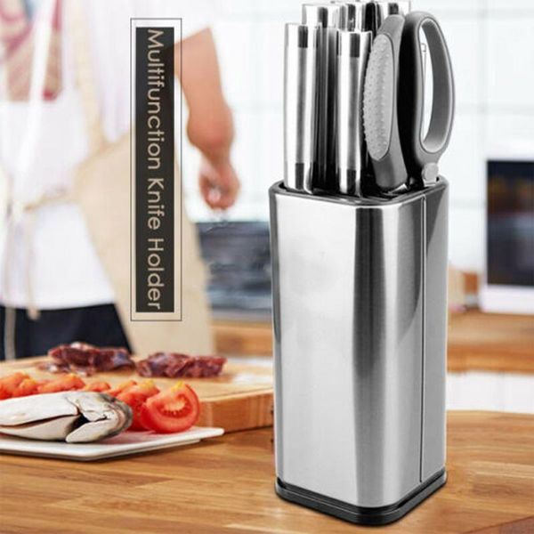 hooks & rails 1x universal knife holder stainless steel household kitchen storage rack high-end accessories bracket
hooks & rails 1x universal knife holder stainless steel household kitchen storage rack high-end accessories bracket