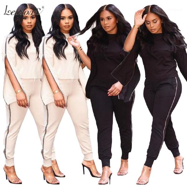 women's tracksuits suit zipper sleeve pants fashion in autumn and winter long sports two piece set, Gray
women's tracksuits suit zipper sleeve pants fashion in autumn and winter long sports two piece set, Gray