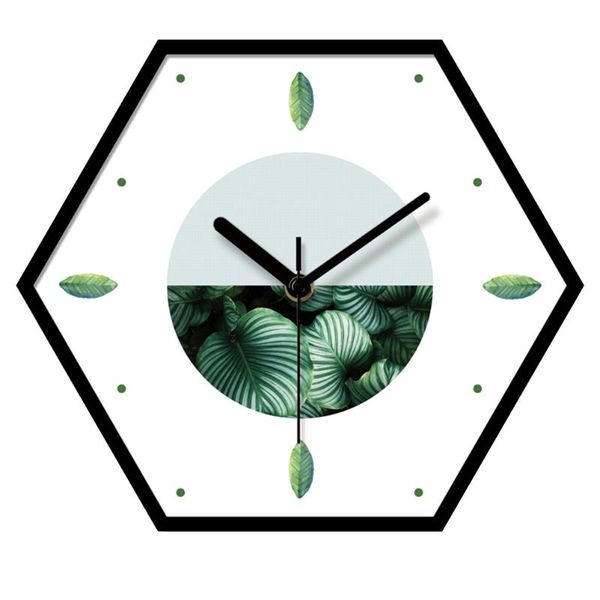 wall clocks 1pc acrylic six arrises hanging clock creative leaves printed fashion household ultra-thin casual
wall clocks 1pc acrylic six arrises hanging clock creative leaves printed fashion household ultra-thin casual
