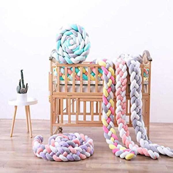 pillow sofa baby cot bumper creative braid knot for kids cute crib protector comfortable sleep cushion colorful room decoration
pillow sofa baby cot bumper creative braid knot for kids cute crib protector comfortable sleep cushion colorful room decoration