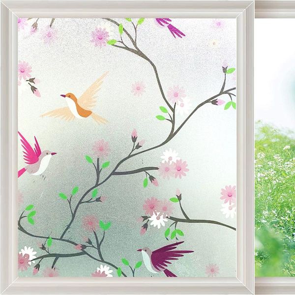 window stickers 3d matte privacy film stained bird glass non adhesive static decorative clings frosted sticker for home
window stickers 3d matte privacy film stained bird glass non adhesive static decorative clings frosted sticker for home