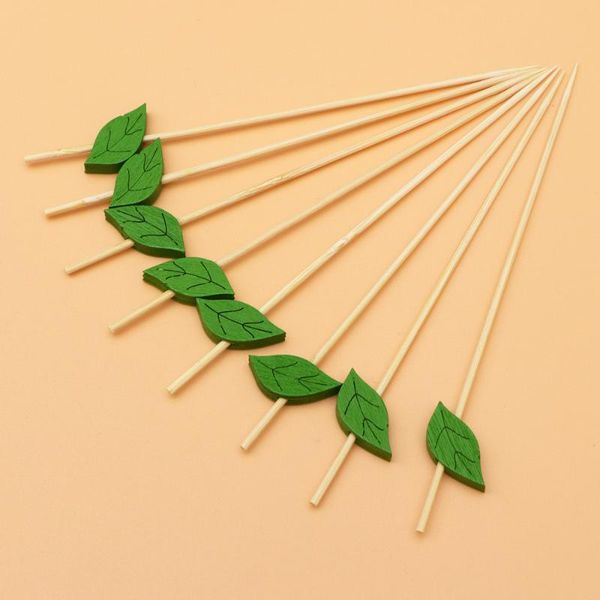 100pcs disposable fruit picks bamboo cake cocktail sticks party supplies favors for home bar (pointed leaf 12cm) forks
100pcs disposable fruit picks bamboo cake cocktail sticks party supplies favors for home bar (pointed leaf 12cm) forks
