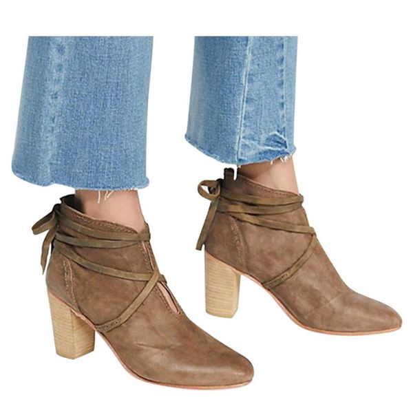 boots women's fashion roman retro style solid color thick heel pointed toe high shoes lace up ankle short women heels, Black
boots women's fashion roman retro style solid color thick heel pointed toe high shoes lace up ankle short women heels, Black