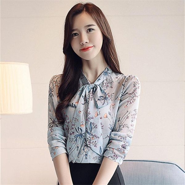women's blouses & shirts fashion casual slim female office chiffon blouse korea spring floral printed women blusas shirt, White
women's blouses & shirts fashion casual slim female office chiffon blouse korea spring floral printed women blusas shirt, White