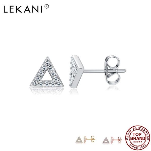stud lekani 3 colors geometric triangle small earrings for women 5a clear cubic zirconia earring birthday female fashion jewelry, Golden;silver
stud lekani 3 colors geometric triangle small earrings for women 5a clear cubic zirconia earring birthday female fashion jewelry, Golden;silver