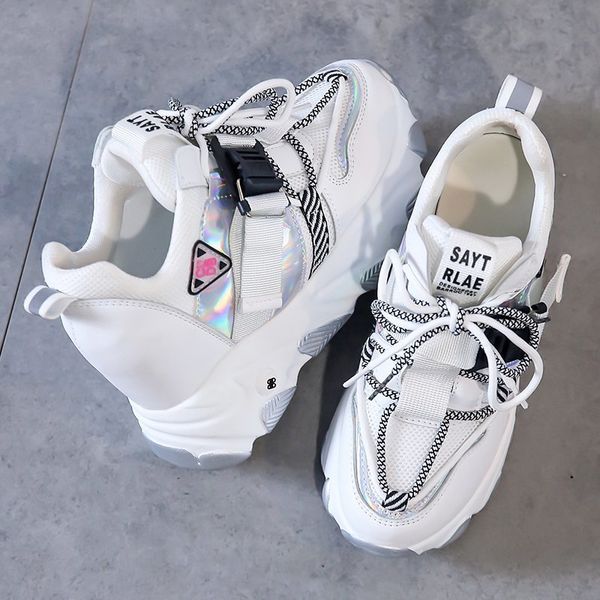 women chunky sneakers 2021 fashion spring high platform sport dad shoes 8.5cm ladies running vulcanize shoe woman tenis feminino
women chunky sneakers 2021 fashion spring high platform sport dad shoes 8.5cm ladies running vulcanize shoe woman tenis feminino