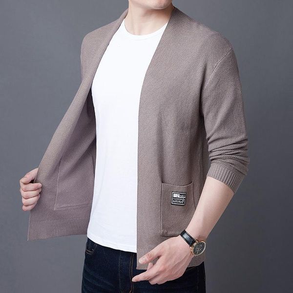 men's sweaters autumn cardigan men casual knitted clothes fashion brand sweater long slim fit jumpers korean style jacket 3xl l92, White;black
men's sweaters autumn cardigan men casual knitted clothes fashion brand sweater long slim fit jumpers korean style jacket 3xl l92, White;black